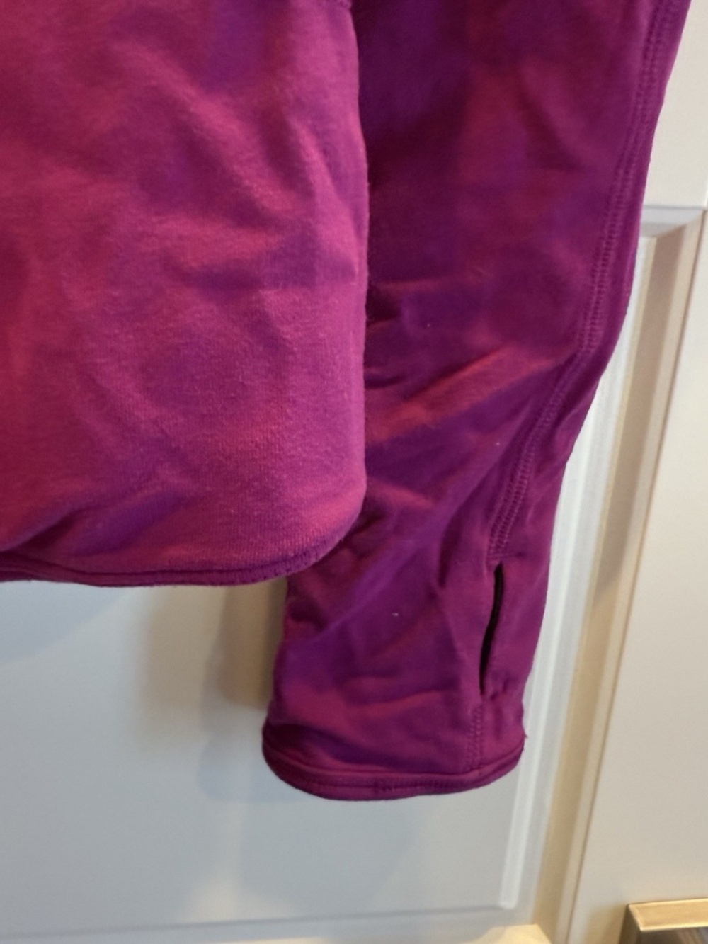 Lululemon Women's Find Your Bliss Jacket Black / Regal Plum Size 4 Reversible - Picture 3 of 7